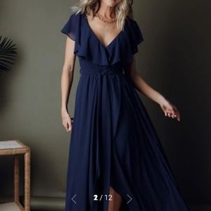 Baltic born Katya Ruffle Maxi Dress